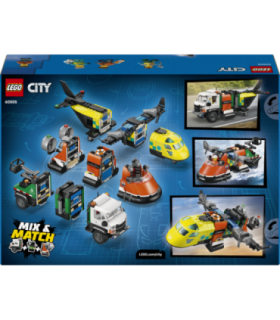 LEGO City Lennuki, hooldusauto ja hõljuki remiks