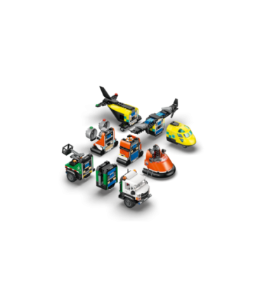 LEGO City Lennuki, hooldusauto ja hõljuki remiks