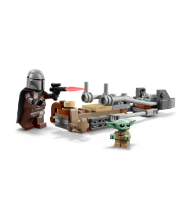 LEGO Star Wars Mandalorian ja Grogu Speeder Bike