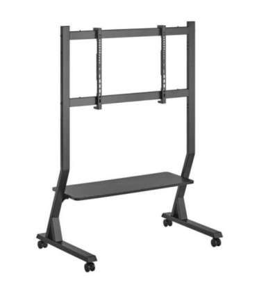 Techly Floor Stand with Shelf for 45-90" LCD/LED/Plasma TV