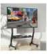 Techly Floor Stand with Shelf for 45-90" LCD/LED/Plasma TV