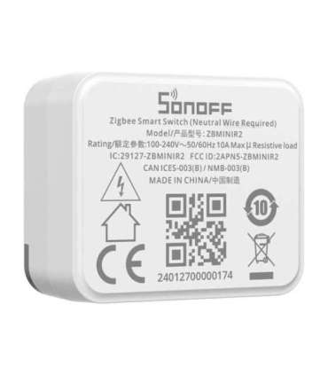 Smart ZigBee mini switch SONOFF ZBMINIR2