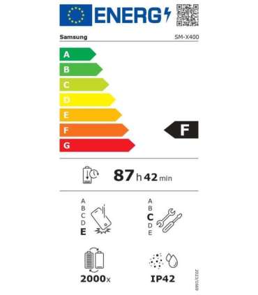 Samsung Galaxy S10 Lite X400 (Grey) Dual SIM 10.9" TFT LCD 1320x2112/2.4GHz&2.42&2.0GHz/128GB/6GB RAM/Android