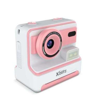 FLASH PINK  INSTANT CAMERA WITH THERMAL PRINTER FOR CHILDREN