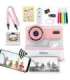 FLASH PINK  INSTANT CAMERA WITH THERMAL PRINTER FOR CHILDREN