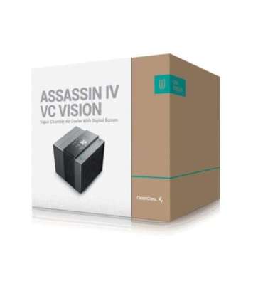 DeepCool ASSASSIN IV VC VISION Processor Air cooler 120/140 mm Black 1 pc(s)