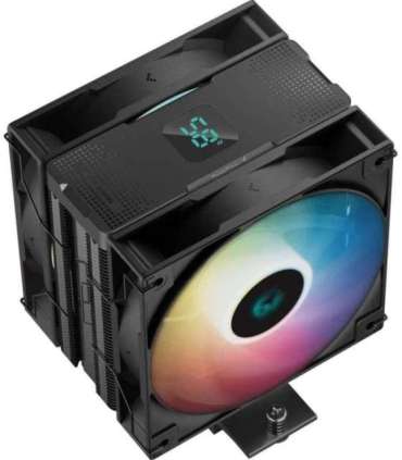 DeepCool AG400 Digital Plus Processor Air cooler 12 cm Black 1 pc(s)