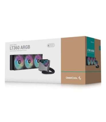 DeepCool LT360 ARGB Processor All-in-one liquid cooler 12 cm Black 1 pc(s)