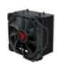 Savio SAVGCOFROSTBLACKX2 Computer case Heatsink/Radiator 12 cm Black 1 pc(s)