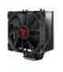 Savio SAVGCOFROSTBLACKX2 Computer case Heatsink/Radiator 12 cm Black 1 pc(s)