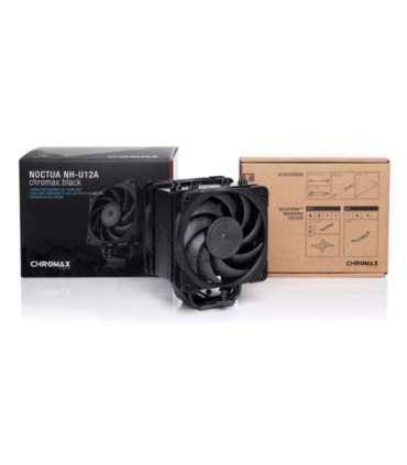 Noctua NH-U12A Processor Air cooler 12 cm Black 1 pc(s)