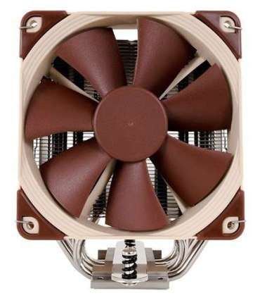 Noctua NH-U12S computer cooling component Processor Cooler 12 cm Brown, Stainless steel