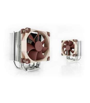 Noctua NH-U9S computer cooling system Processor Cooler 9.2 cm Brown, Metallic