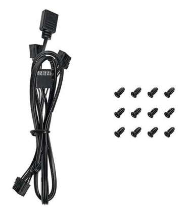 DeepCool FL12R-3 IN 1 Computer case Fan 12 cm Black 3 pc(s)