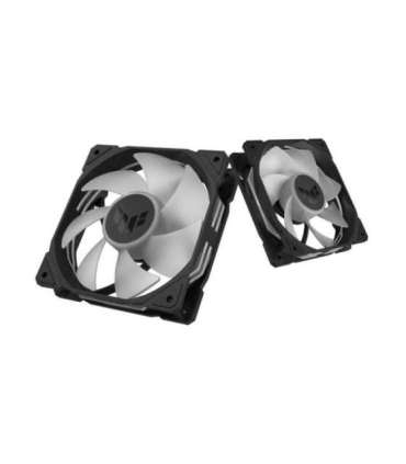 ASUS TUF Gaming TR120 ARGB Reverse 3-in-1 Fan, Black