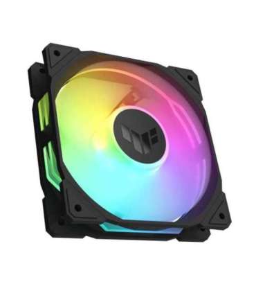 ASUS TUF Gaming TR120 ARGB Reverse 3-in-1 Fan, Black