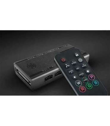 Mars Gaming MFSI4KIT computer cooling system Computer case Fan 12 cm Black