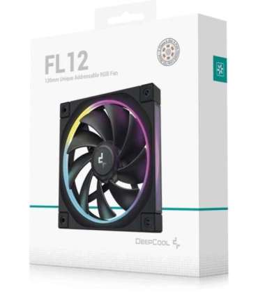 DeepCool FL12 Computer case Fan 12 cm Black 1 pc(s)