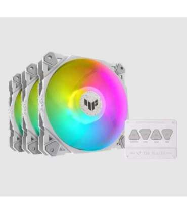 ASUS TUF GAMING TF120 ARGB WHITE EDITION 3IN1 Air cooler 12 cm 3 pc(s)