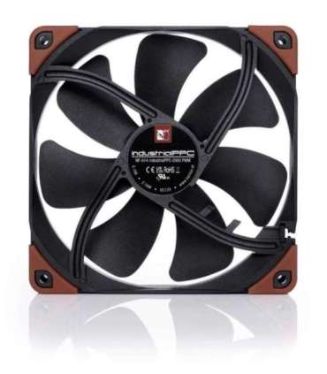 Noctua NF-A14 INDUSTRIALPPC-2000 PWM Computer case Fan 14 cm Black, Brown 1 pc(s)