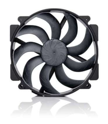 NF-A14x25r G2 PWM chromax.black - Next-gen round 140mm fan (black)