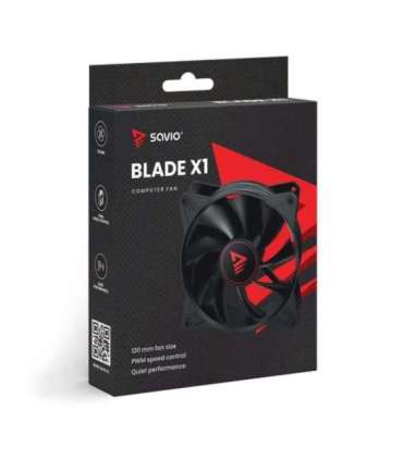 SAVIO FAN 120MM 4-PIN PWM BLADE
