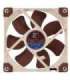 Noctua NF-A9 PWM computer cooling system Computer case Fan 9.2 cm Beige, Brown