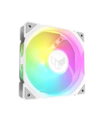 ASUS TUF GAMING TR120 ARGB REVERSE 1-pack White Computer case Air cooler 12 cm