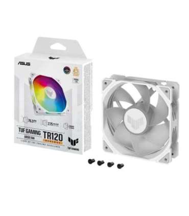 ASUS TUF GAMING TR120 ARGB REVERSE 1-pack White Computer case Air cooler 12 cm