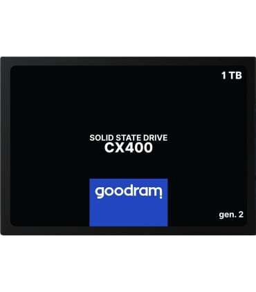 Goodram CX400 gen.2 2.5" 1024 GB Serial ATA III 3D TLC  NAND