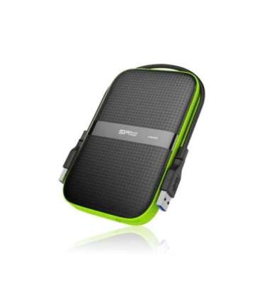 Silicon Power Armor A60 external hard drive 5000 GB Black, Green
