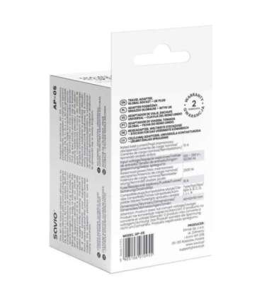 Savio AP-05 power adapter/inverter Indoor 2500 W White