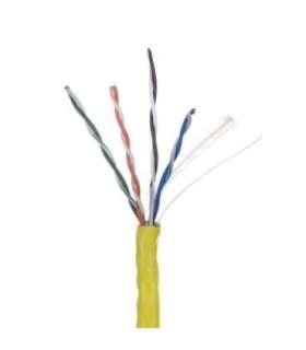 LANBERG UTP CABLE 1GB/S 305M WIRE CCA YELLOW