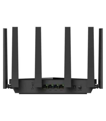 Cudy WR11000 wireless router 2.5 Gigabit Ethernet Tri-band (2.4 GHz / 5 GHz / 6 GHz) Black