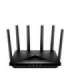 Cudy WR11000 wireless router 2.5 Gigabit Ethernet Tri-band (2.4 GHz / 5 GHz / 6 GHz) Black