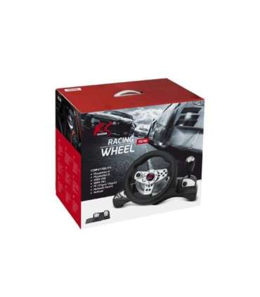 NanoRS RS700 Gaming Controller Black, Silver USB Steering wheel Analogue / Digital Android, PC, PlayStation 4,