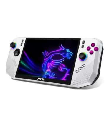 MSI Claw A8 BZ2EM-025PL portable game console 20.3 cm (8") 1 TB Touchscreen Wi-Fi White