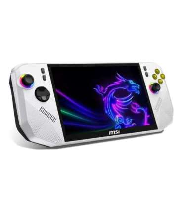 MSI Claw A8 BZ2EM-025PL portable game console 20.3 cm (8") 1 TB Touchscreen Wi-Fi White