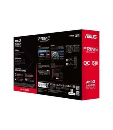 ASUS Prime -RX9070-O16G-EVO AMD Radeon RX 9070 16 GB GDDR6