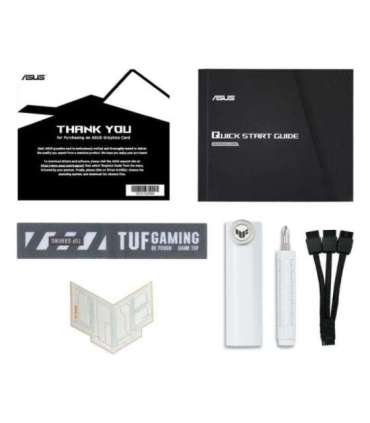 ASUS TUF Gaming TUF-RTX5070TI-O16G-BTF-WHITE NVIDIA GeForce RTX 5070 Ti 16 GB GDDR7