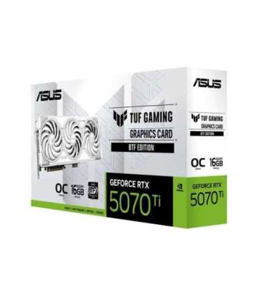 ASUS TUF Gaming TUF-RTX5070TI-O16G-BTF-WHITE NVIDIA GeForce RTX 5070 Ti 16 GB GDDR7