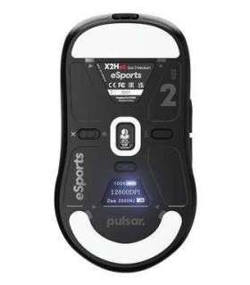 MOUSE USB OPTICAL WRL X2H V3/MEDIUM BLACK PX2H3ES21 PULSAR