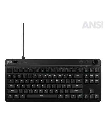KEYBOARD USB XBOARD MS TKL/ANSI BLACK XBMS01 PULSAR