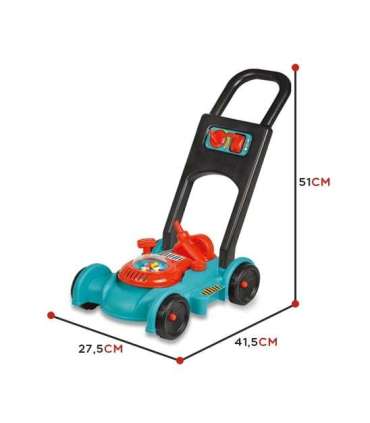 WOOPIE детская газонокосилка со звуком + набор: шлем и канистра