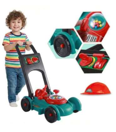 WOOPIE laste muruniiduk heliga + komplekt: kiiver ja kanister