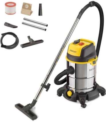 Vacuum cleaner STANLEY SXVC30XTDE Black, Stainless steel, Yellow 1600 W
