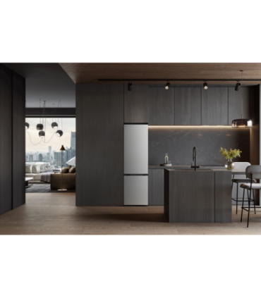 LG GBBSJ1CCPY Refrigerator, C, Free-standing, Combi, Height 1.86 m, Net fridge 220 L, Net freezer 113 L, Silver