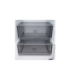 LG GBBSJ1CCSW Refrigerator, C, Free-standing, Combi, Height 1.86 m, Net fridge 220 L, Net freezer 113 L, White