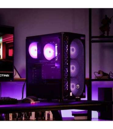 Actina 5901443339281 PC AMD Ryzen™ 5 5600 32 GB DDR4-SDRAM 1 TB SSD AMD Radeon RX 7700 XT Midi Tower Black