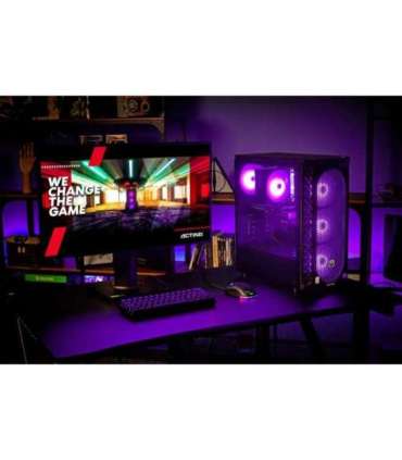 Actina 5901443339281 PC AMD Ryzen™ 5 5600 32 GB DDR4-SDRAM 1 TB SSD AMD Radeon RX 7700 XT Midi Tower Black